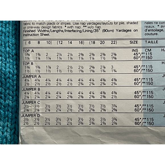 Butterick 4318 pattern maternity dress jumper top size 18 20 22 - Picture 5 of 9